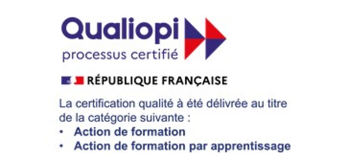 Logo certification QUALIOPI